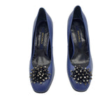 Pantofi office comozi cu accesoriu Sophie Blue