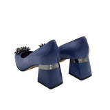 Pantofi office comozi cu accesoriu Sophie Blue