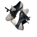 Pantofi office cu siret PF008-2 Grey