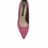 Pantofi office cu toc modern Saima Fuchsia