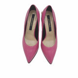 Pantofi office cu toc modern Saima Fuchsia