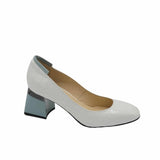 Pantofi office din piele presaj Isabel White