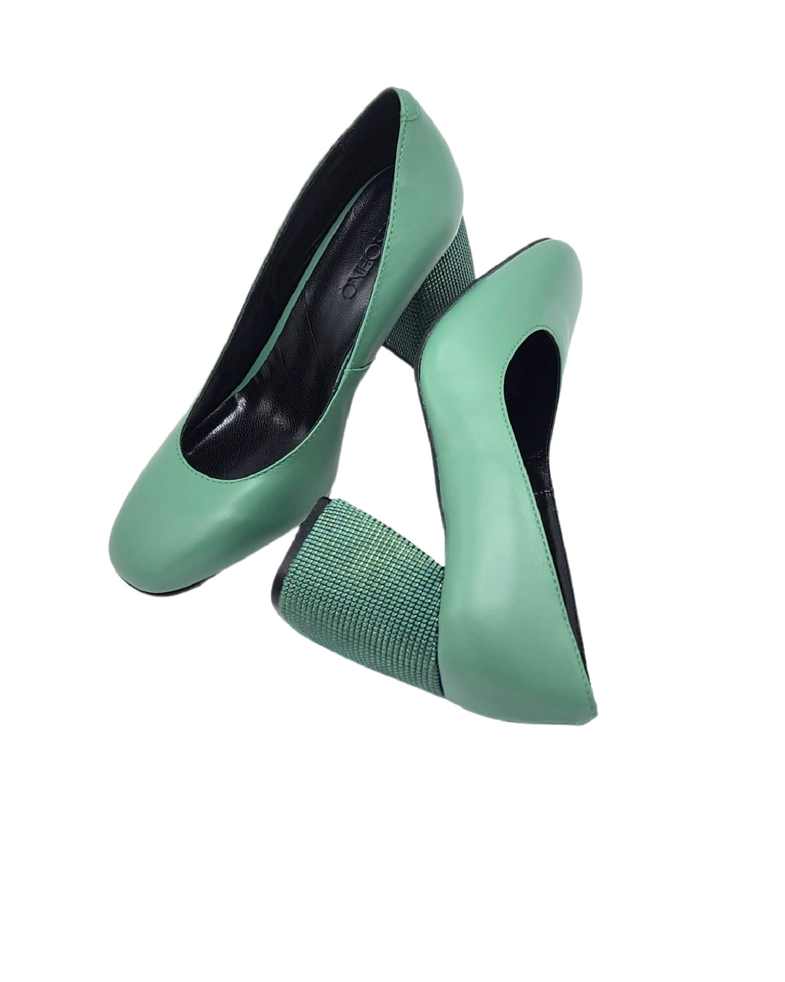 Pantofi office din piele soft Ivana Aloe