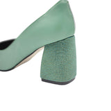 Pantofi office din piele soft Ivana Aloe