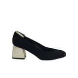 Pantofi office piele intoarsa Lidia Black