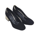 Pantofi office piele intoarsa Lidia Black