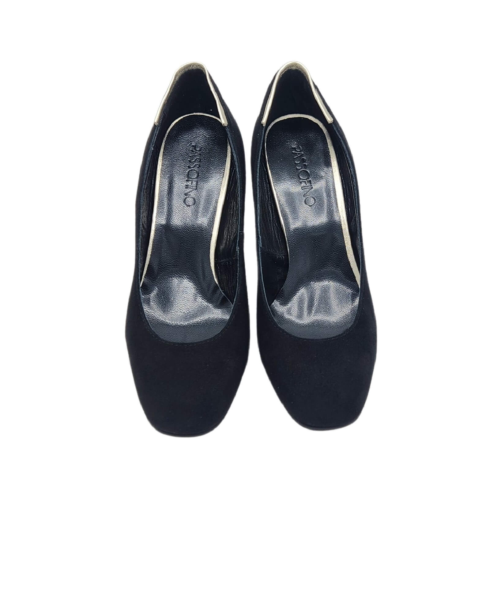 Pantofi office piele intoarsa Lidia Black