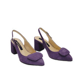 Pantofi office toc imbracat Lauren Mauve