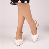 Pantofi office toc imbracat Lauren White