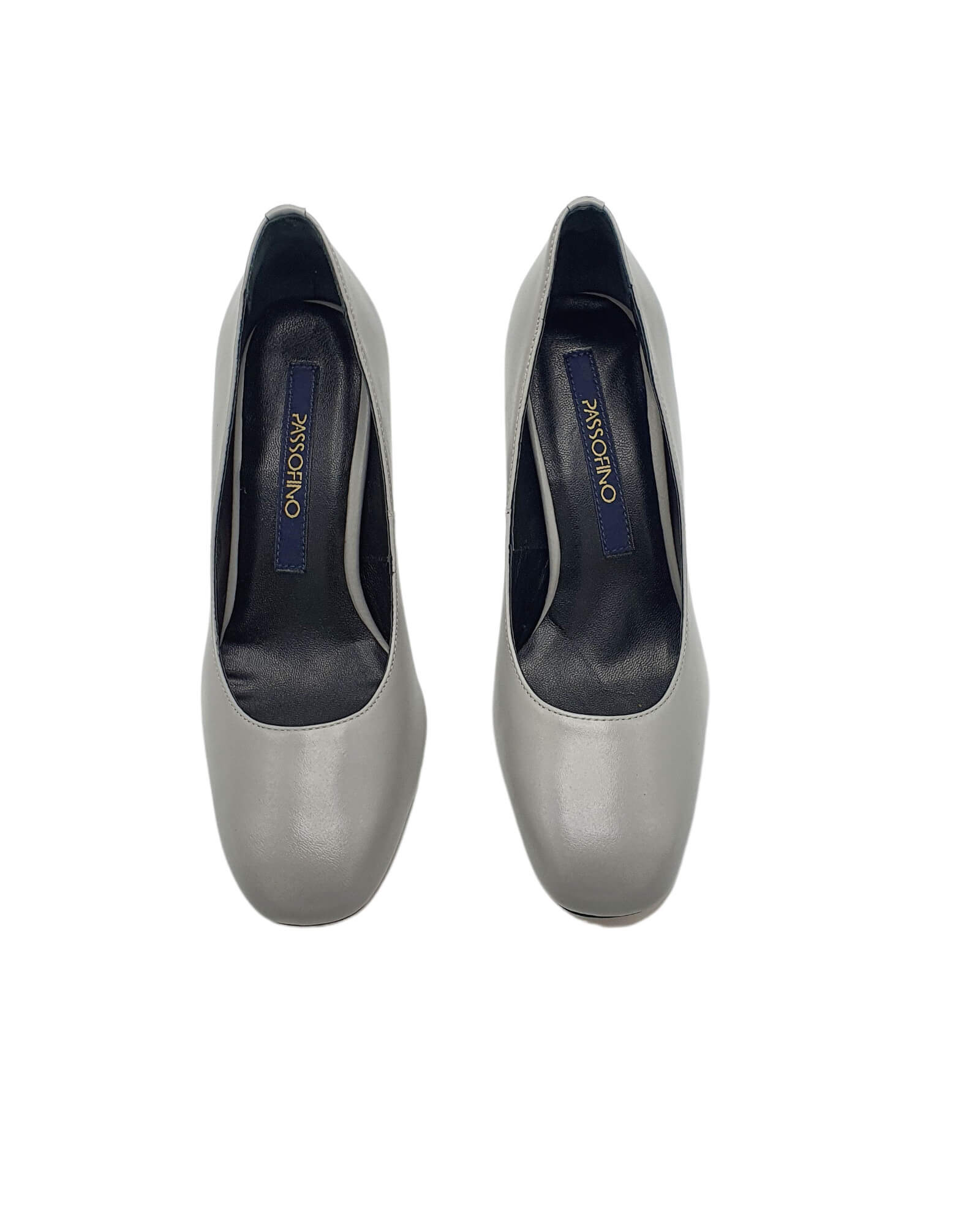 Pantofi office toc multicolor London Grey