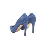 Pantofi stiletto din piele soft Kate Blue