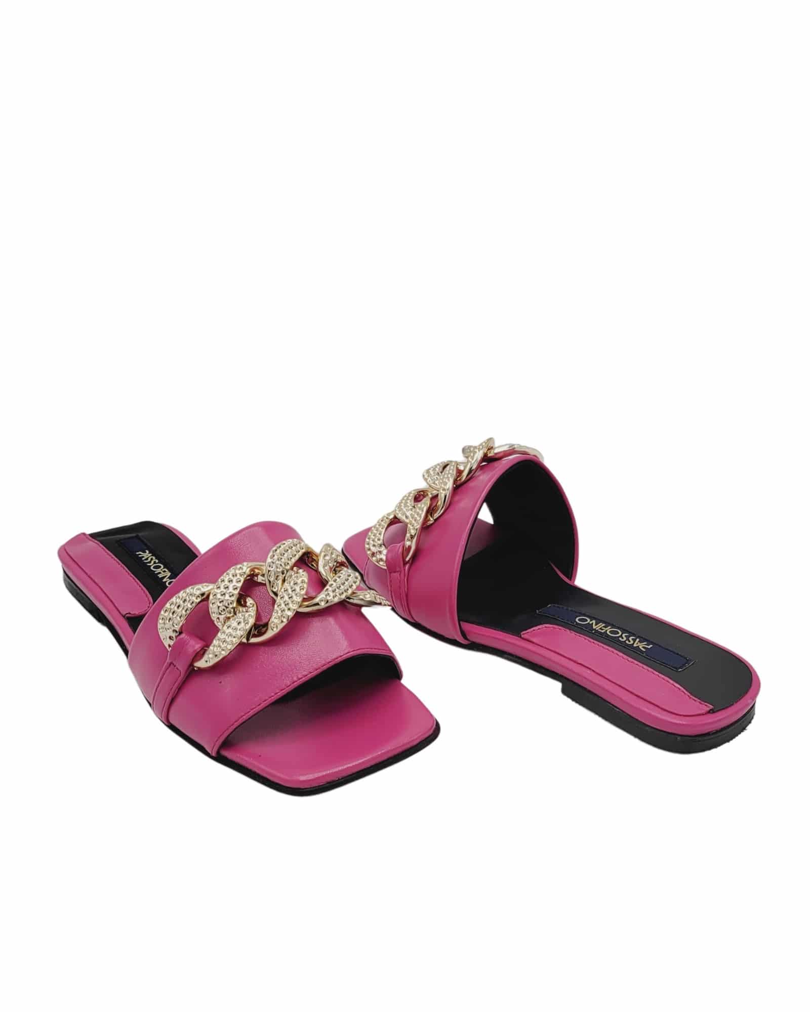 Papuci cu talpa joasa Annabel Fuchsia