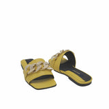 Papuci cu talpa joasa Annabel Yellow