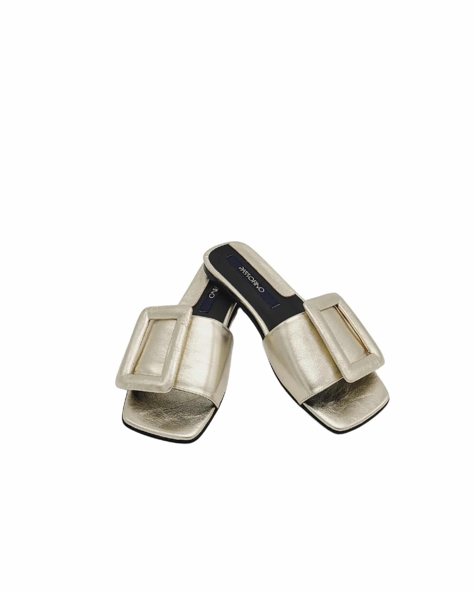 Papuci moderni Calliope Gold