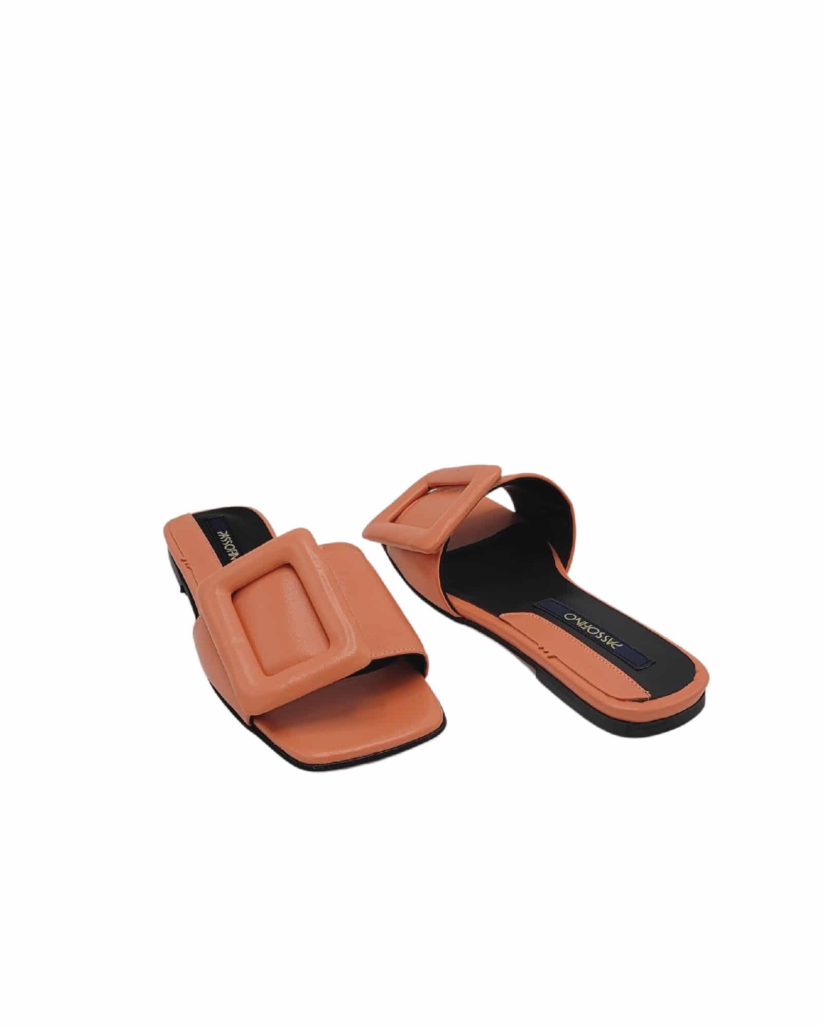 Papuci moderni Calliope Peach