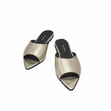 Papuci varf ascutit Eris Gold