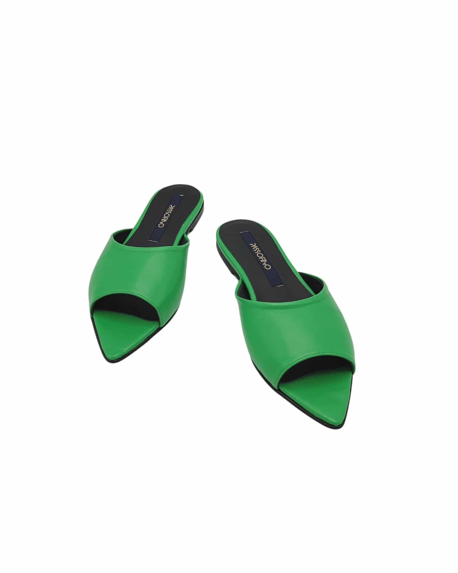 Papuci varf ascutit Eris Green