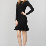 Rochie neagra office