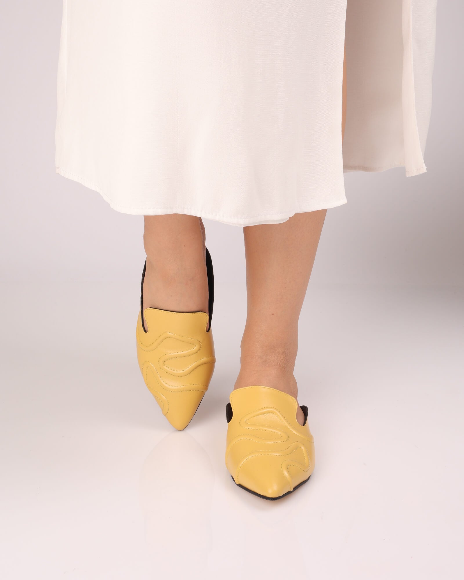Saboti comozi Amazing Slippers Yellow