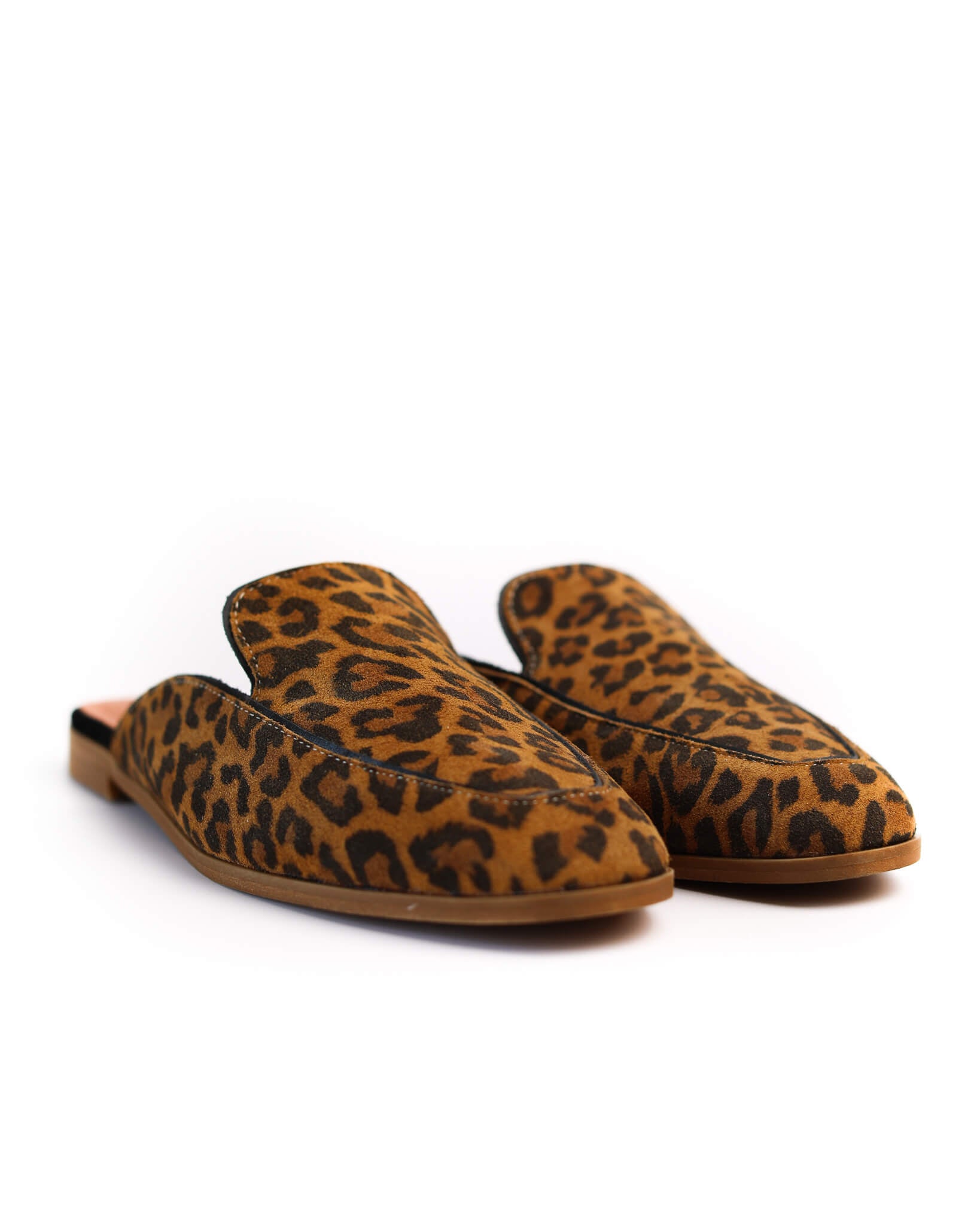 Saboti cu varf patrat Lady Brown