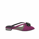 Saboti dama cu plasa Elisa Fuchsia