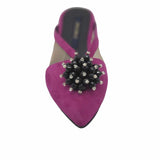 Saboti dama cu plasa Elisa Fuchsia
