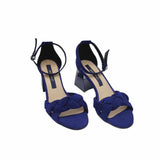 Sandale bareta impletita si staif Angela Blue