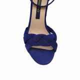 Sandale bareta impletita si staif Angela Blue