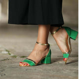 Sandale casual PF685-20 verde