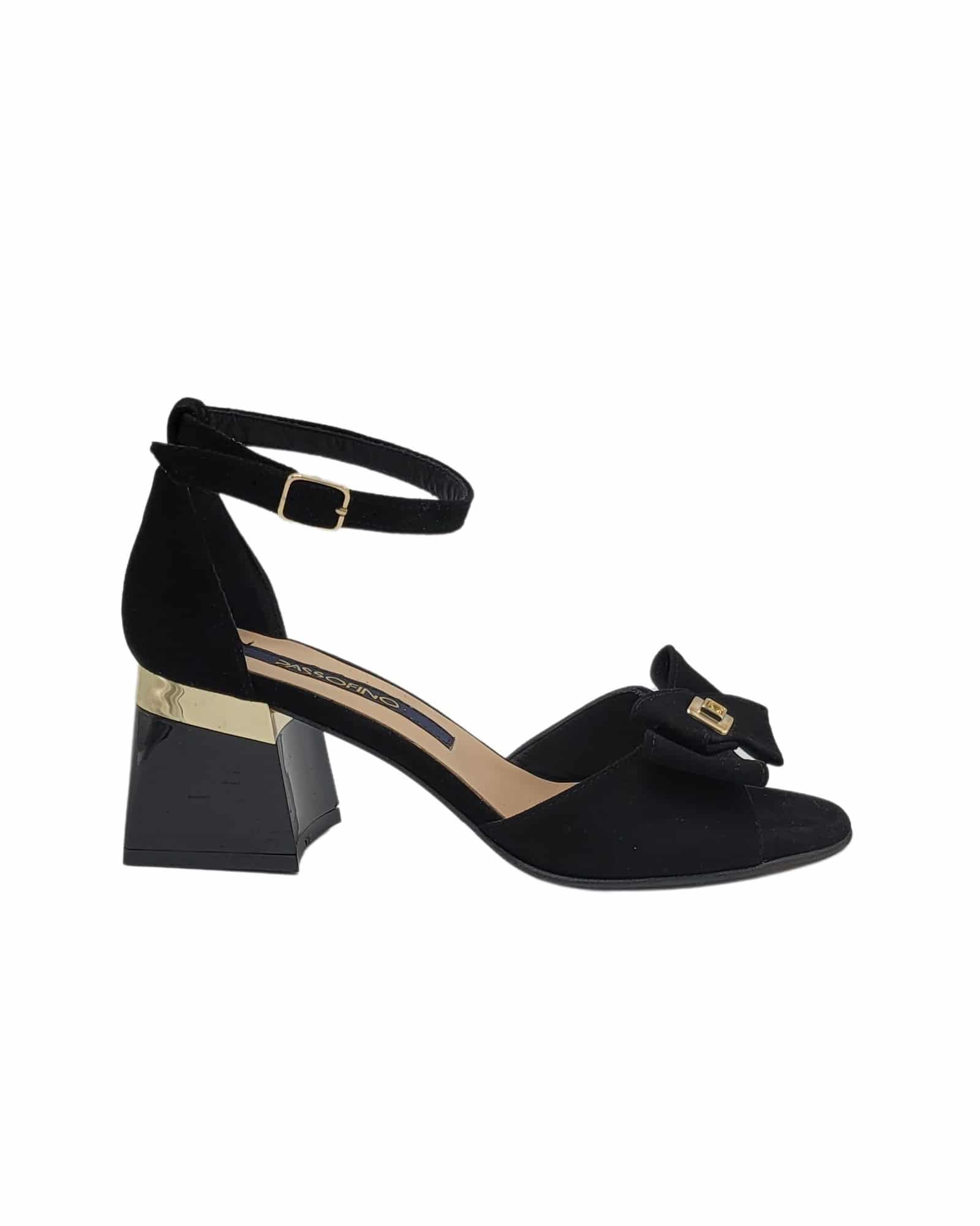 Sandale cu accesoriu Elle Black