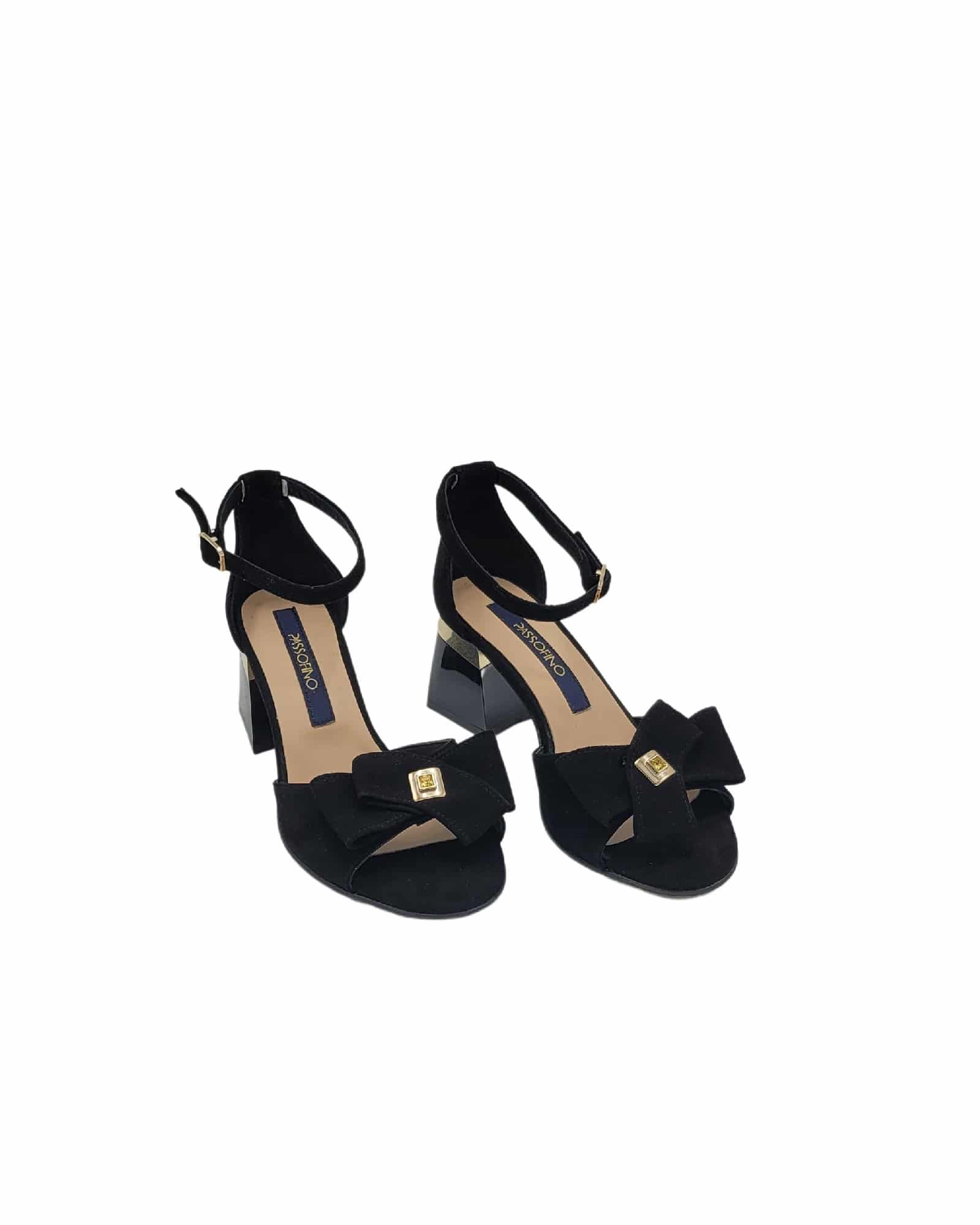 Sandale cu accesoriu Elle Black