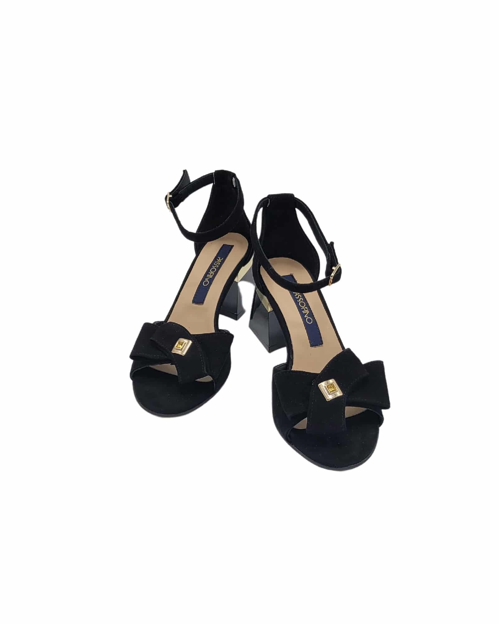 Sandale cu accesoriu Elle Black