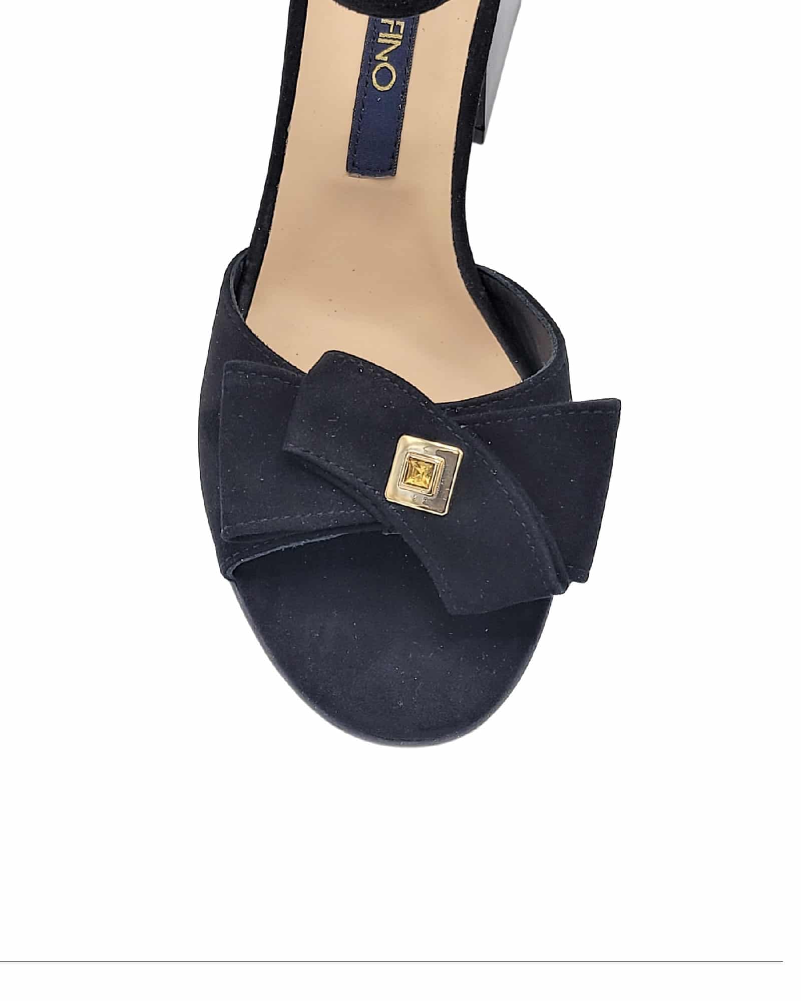 Sandale cu accesoriu Elle Black