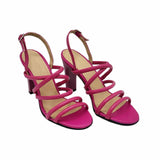 Sandale cu barete PF1317-32 fucsia