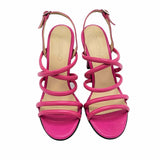 Sandale cu barete PF1317-32 fucsia