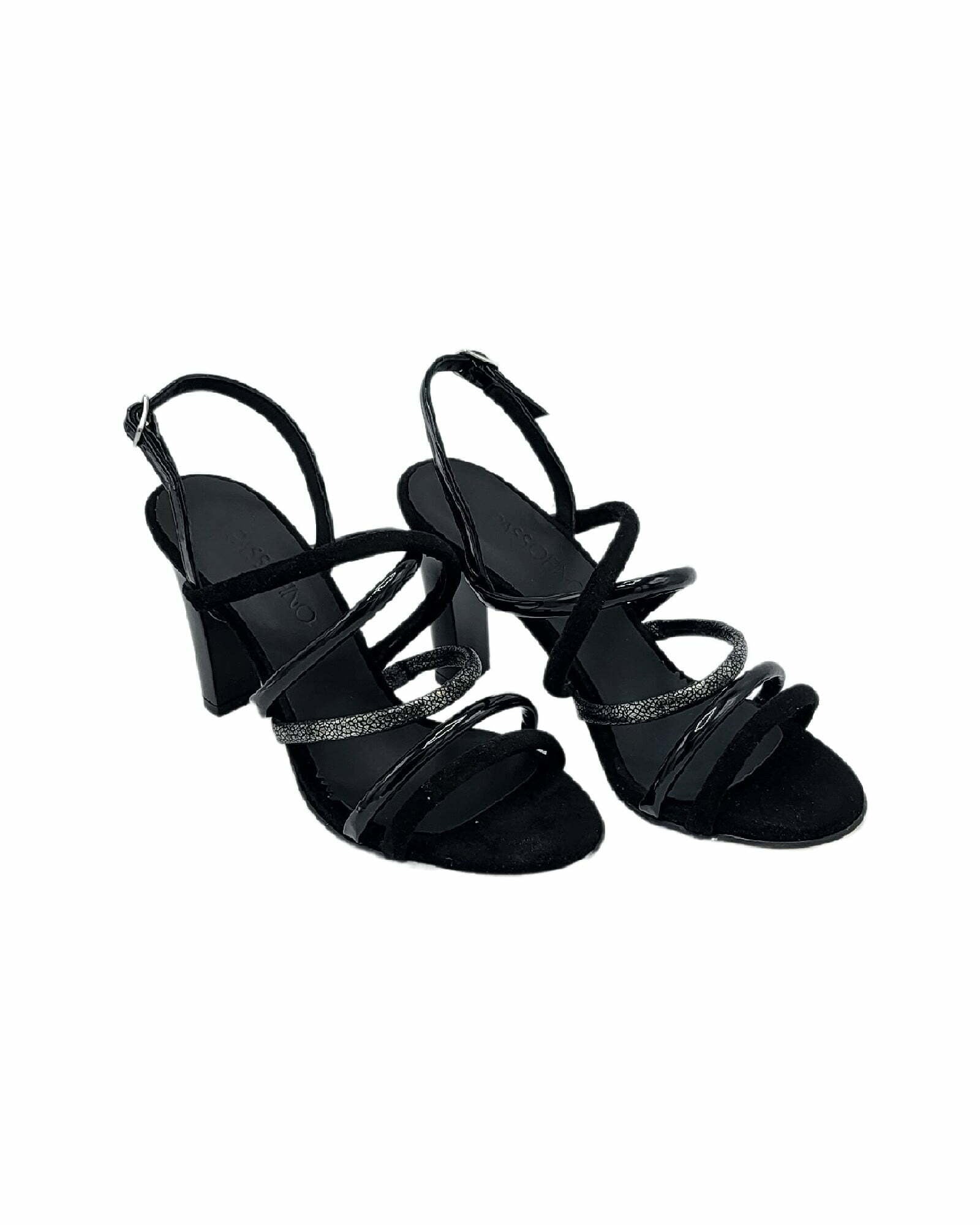 Sandale cu barete PF1317-32 negru