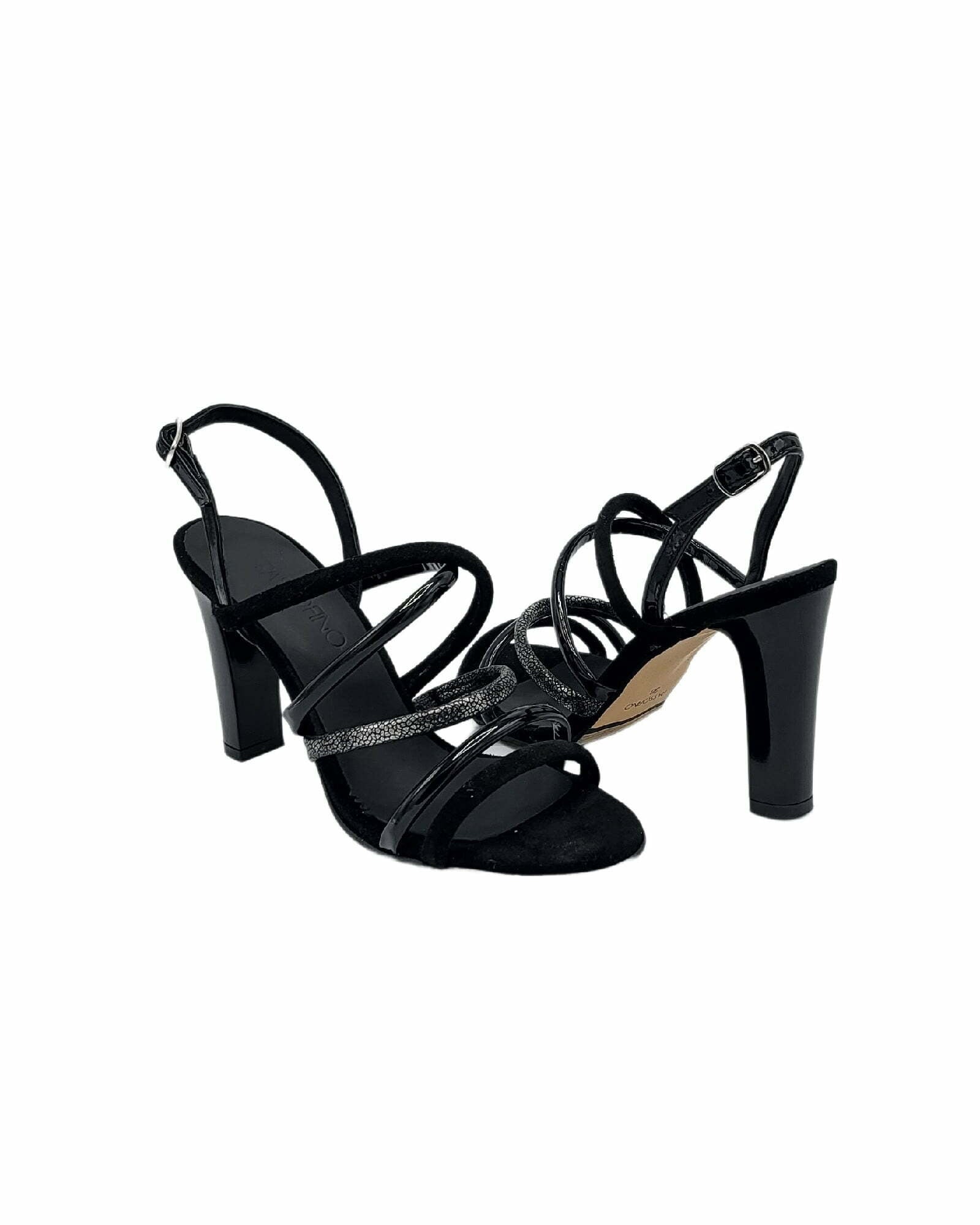 Sandale cu barete PF1317-32 negru
