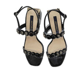 Sandale cu capse Atena Black