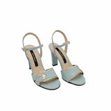 Sandale elegante Crystal Mint