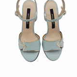 Sandale elegante Crystal Mint
