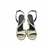 Sandale elegante din piele aurie PF1317-33