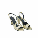 Sandale elegante din piele aurie PF1317-33