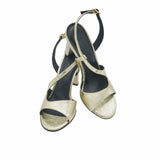 Sandale elegante din piele aurie PF1317-33