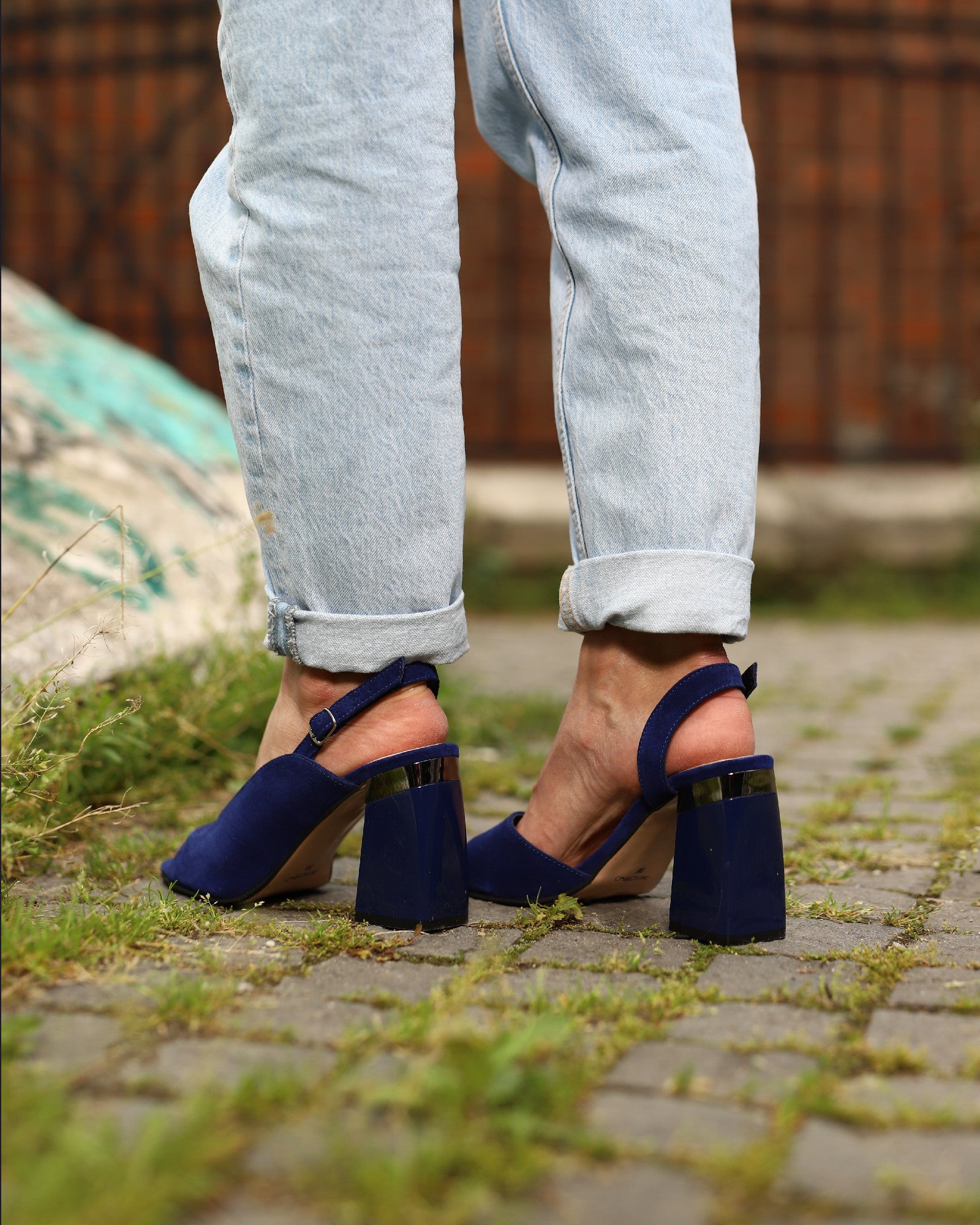 Sandale elegante Ersa Blue