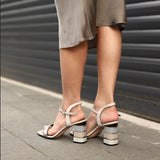 Sandale elegante Iris Grey