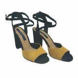Sandale elegante PF937-9 galben