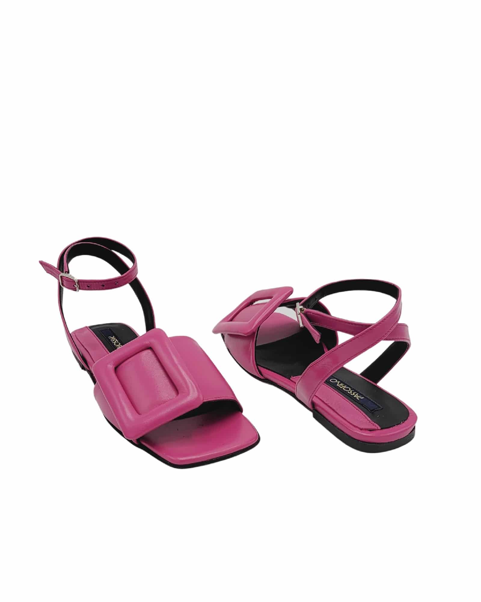 Sandale moderne Calliope Fuchsia