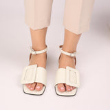 Sandale moderne Calliope White