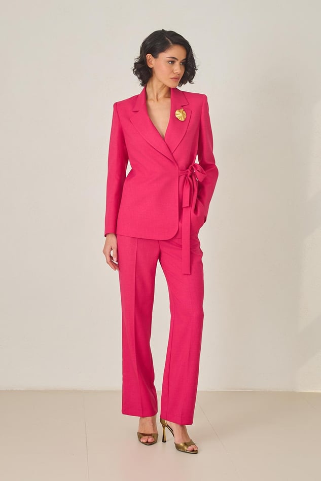 Costum Elegant Fucsia
