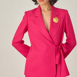 Costum Elegant Fucsia